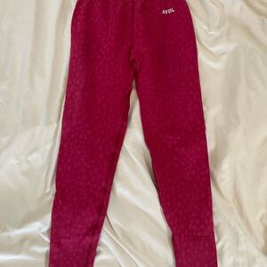 AYBL Patterned Pink Leggings